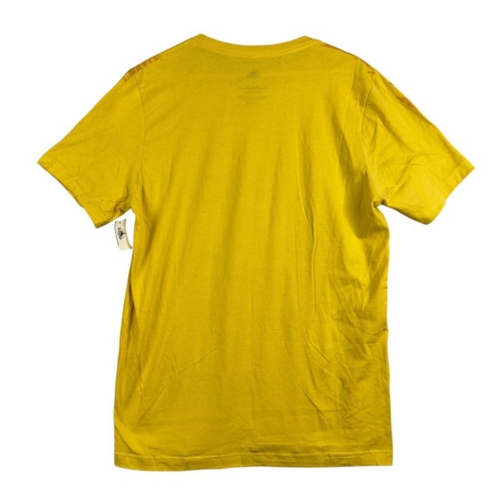 Disney Yellow Mikey Mouse t-shirt Women's top Size‎ L short sleeve 100% Cotton - Picture 2 of 4
